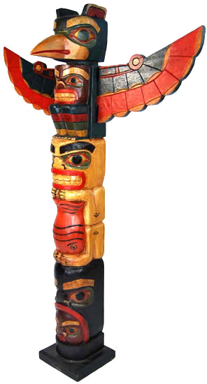 Indian Totem Pole For Hire